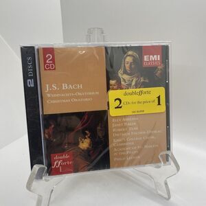 J S BACH - Christmas Oratorio - 2 CD - BRAND NEW/STILL SEALED EMI